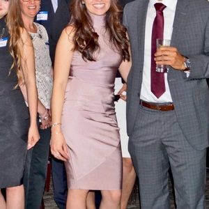 Missguided Premium Dress in Mauve